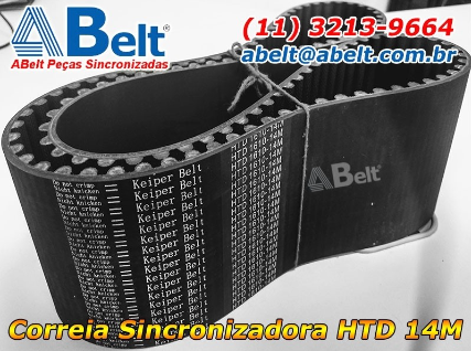 ABelt Correia sincronizadora STD 1778 S14M 115 Keiper